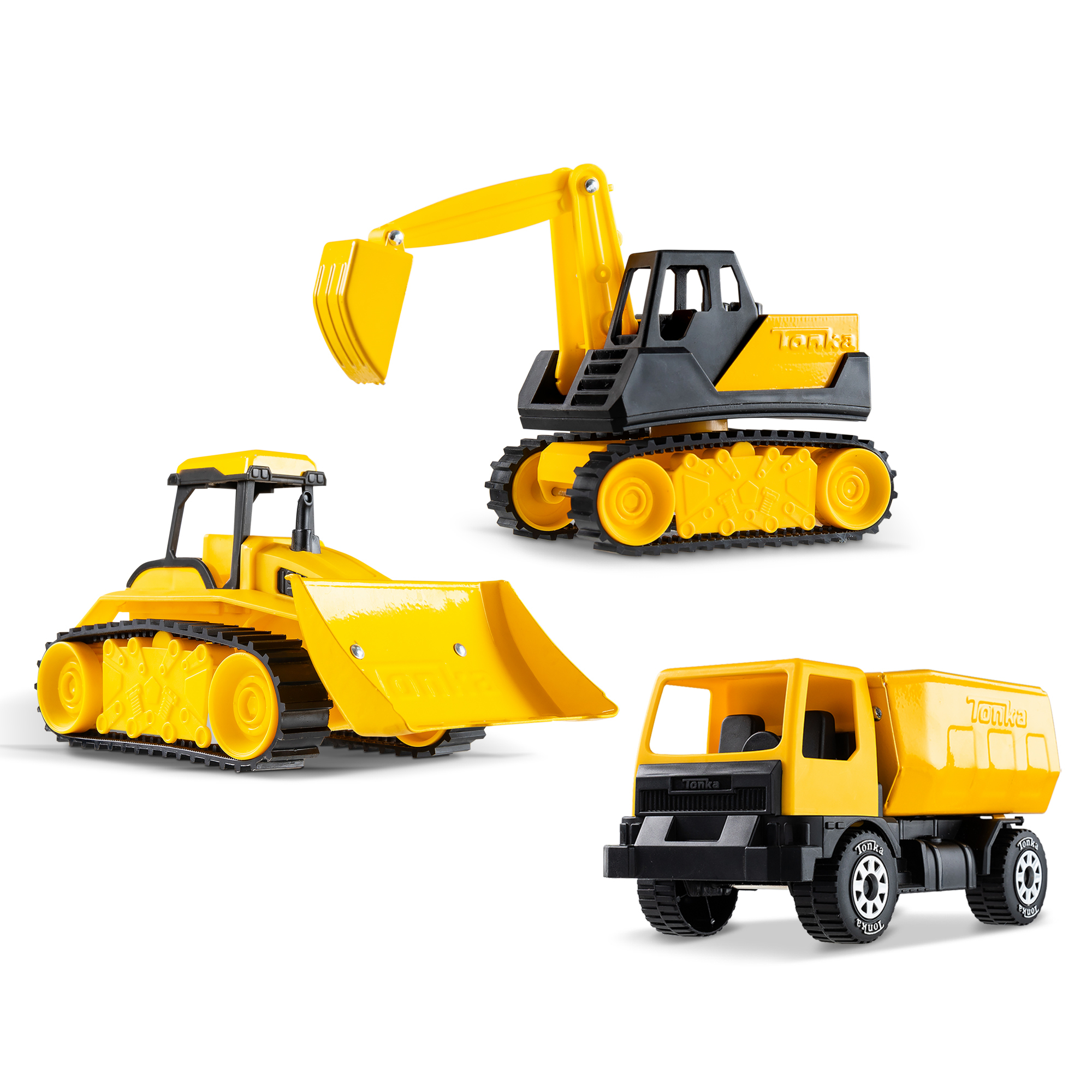 Tonka Steel Classics Bulldozer, Dump Truck or Excavator, Model# 6310